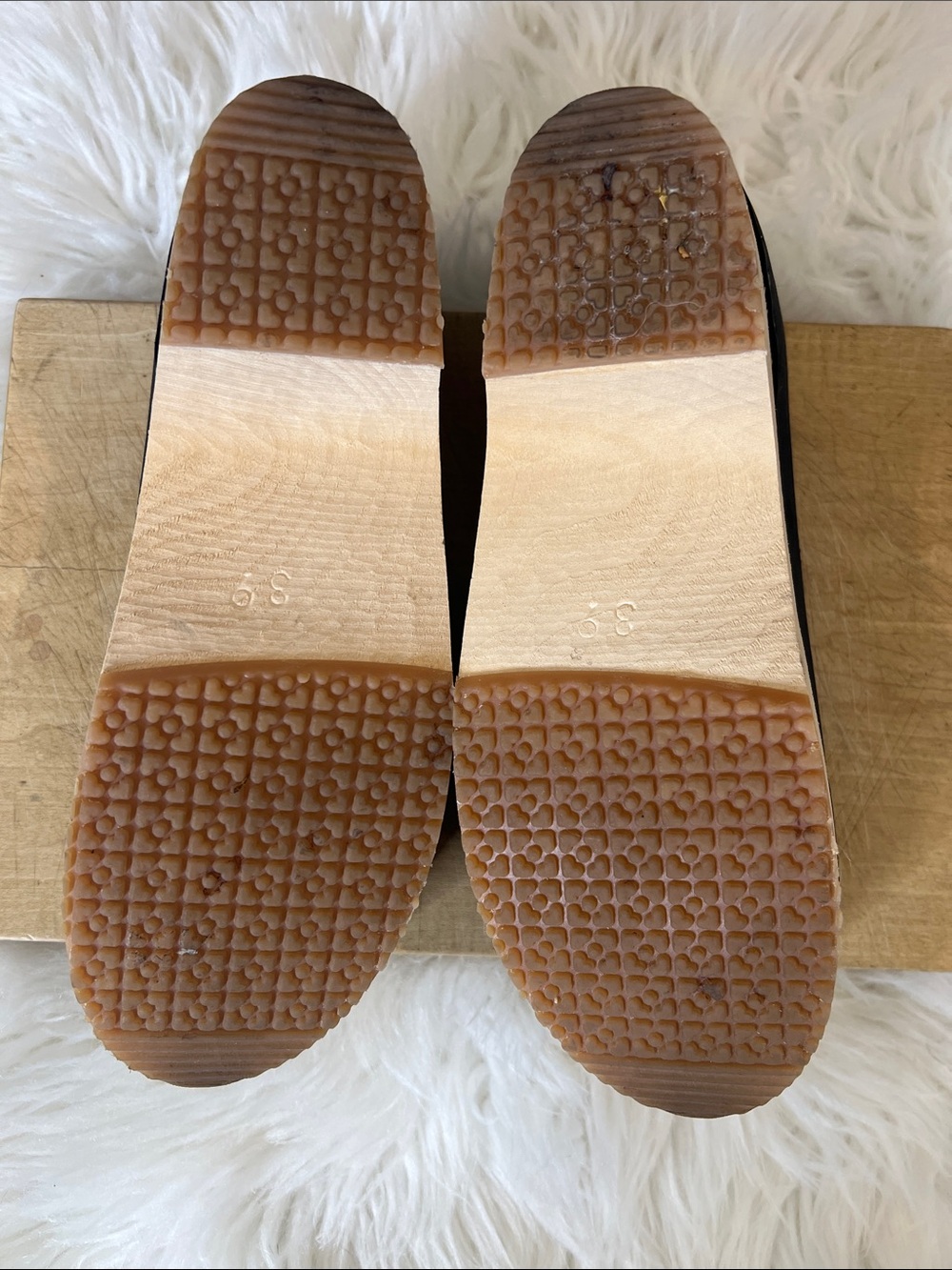 Sandgrens Nubuck Clog Mules Brett Low 39 - Women - Picture 3 of 9